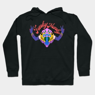 Funky Munky by Kiran Hoodie